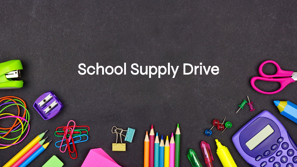 Oakdale Church School Supply Drive