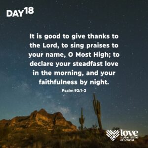 Day 18: 30 Days Of Thanks 2025