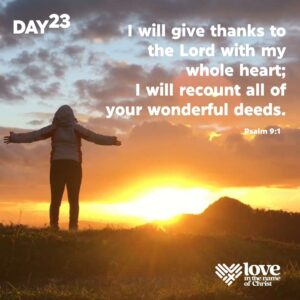 Day 23: 30 Days of Thanks 2025