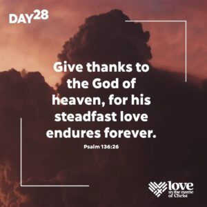Day 28: 30 Days of Thanks 2025